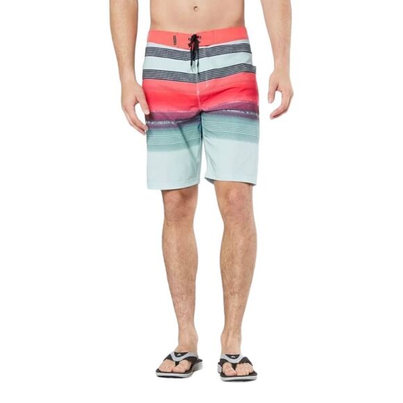 Hurley Men's Phantom Gaviota 18" Boardshorts Sz 31 in Noise Aqua - Picture 1 of 15